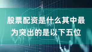 股票配资是什么其中最为突出的是以下五位